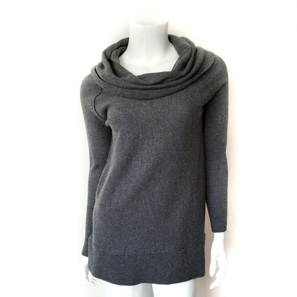 merino cowl neck sweater